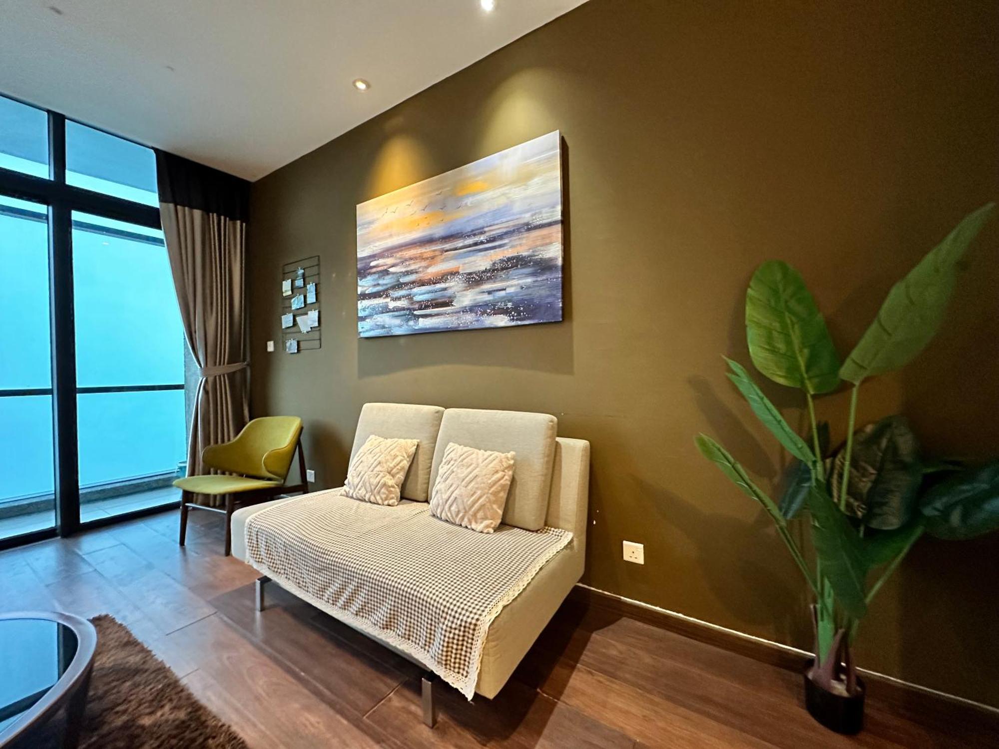 L Homestay Riverson Soho Kk City Very Near Imago Кота-Кинабалу Экстерьер фото
