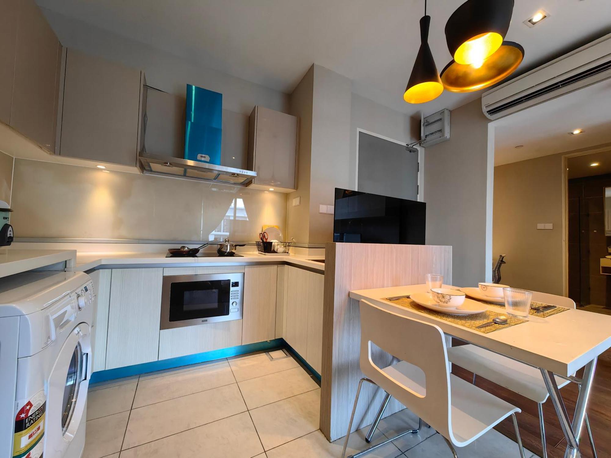 L Homestay Riverson Soho Kk City Very Near Imago Кота-Кинабалу Экстерьер фото
